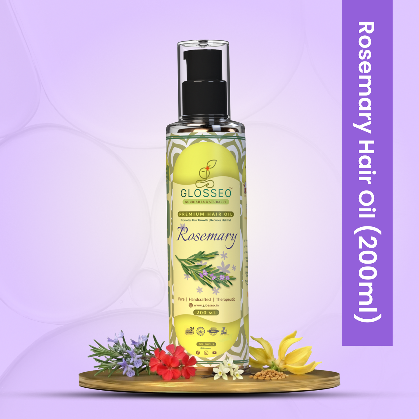 Rosemary Premium Hair Oil - 200ml