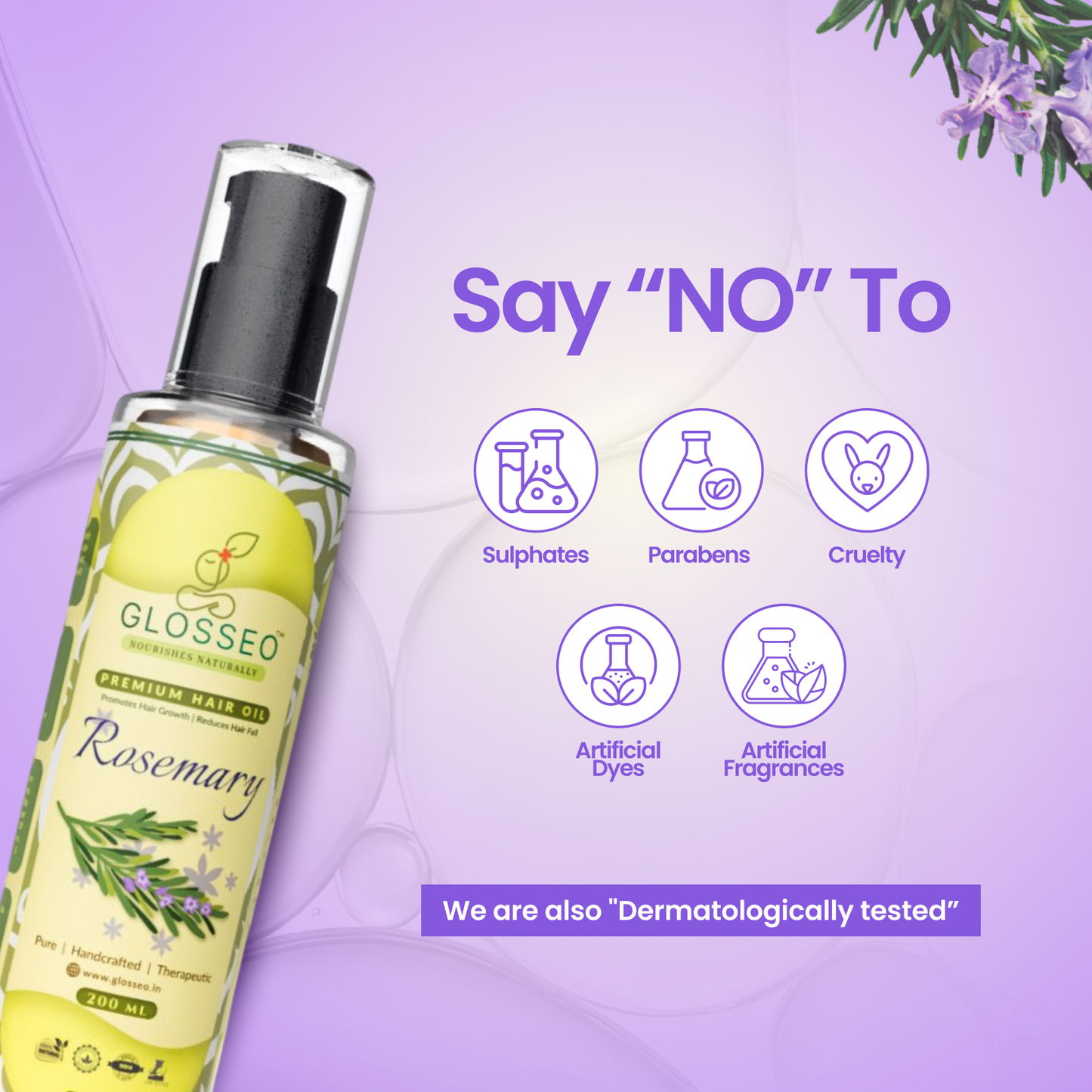 Rosemary Premium Hair Oil - 200ml