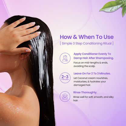Coconut Cream Conditioner - 200 ml