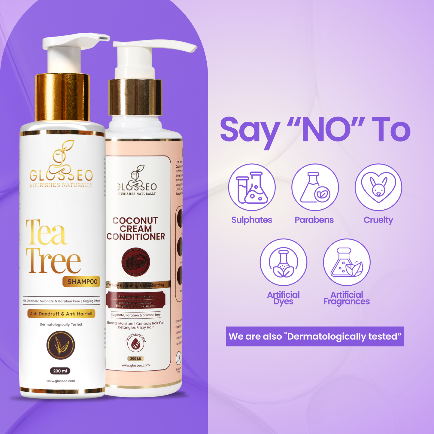 Shampoo + Conditioner (200 ml + 200 ml)
