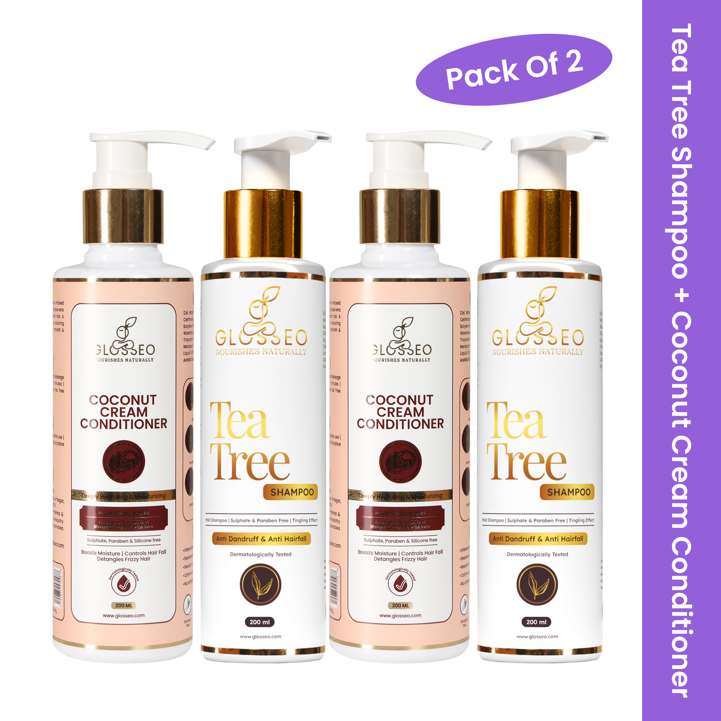 Shampoo + Conditioner (200 ml + 200 ml)