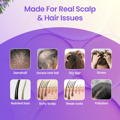 Premium Hair Care Kit (Hair Oil + Shampoo + Conditioner + Hair Growth Spray (200 ml + 200 ml + 200 ml + 100 ml)