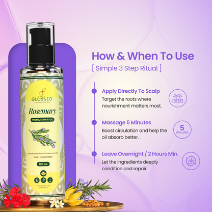 Rosemary Premium Hair Oil - 100 ml