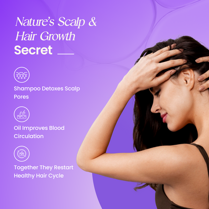 Hair Oil + Shampoo(100 ml + 200 ml)