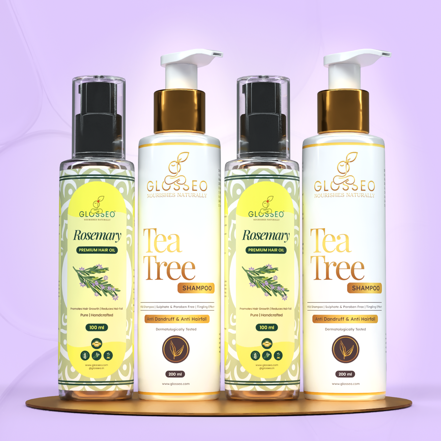 Hair Oil + Shampoo(100 ml + 200 ml)