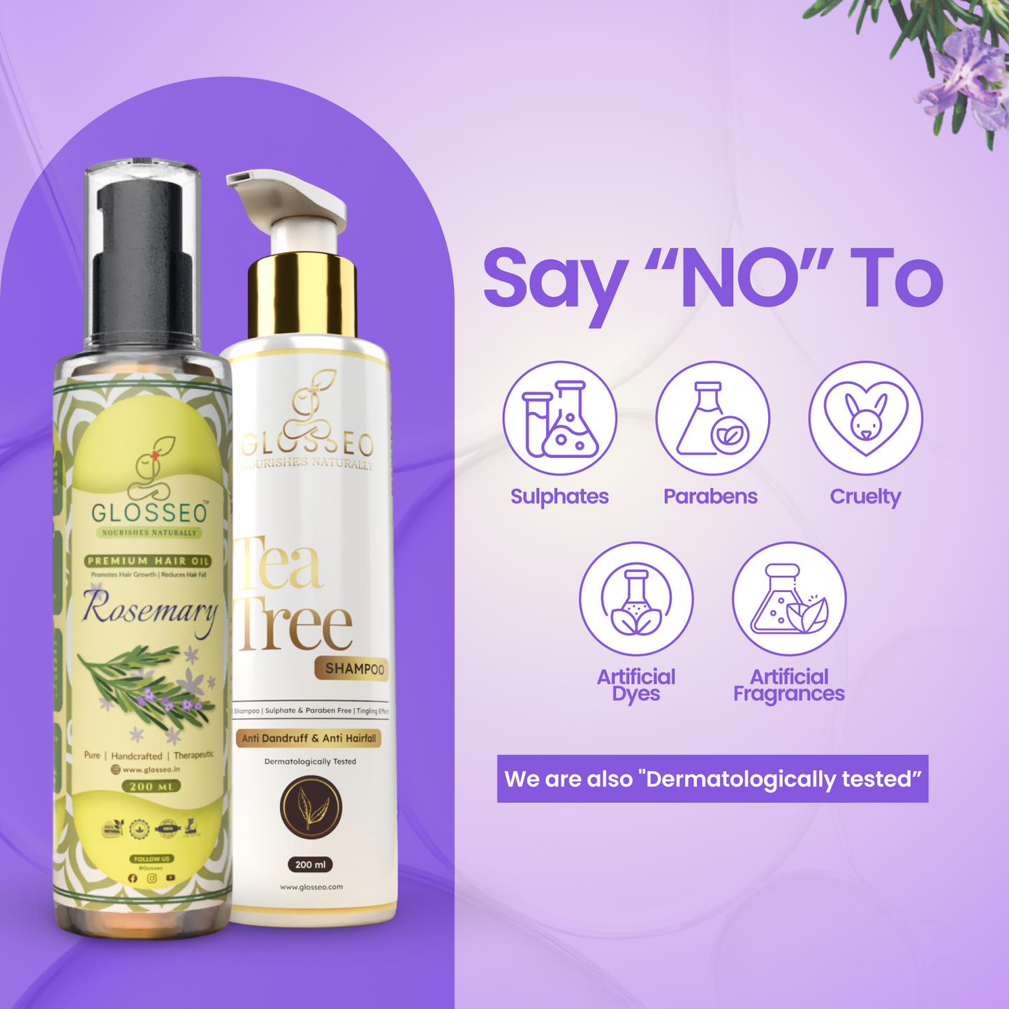 Hair Oil + Shampoo (200 ml + 200 ml)