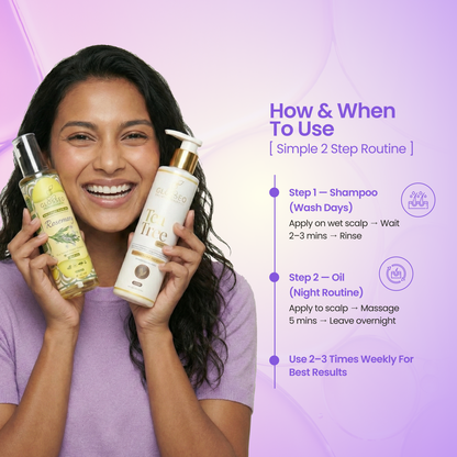 Hair Oil + Shampoo (200 ml + 200 ml)