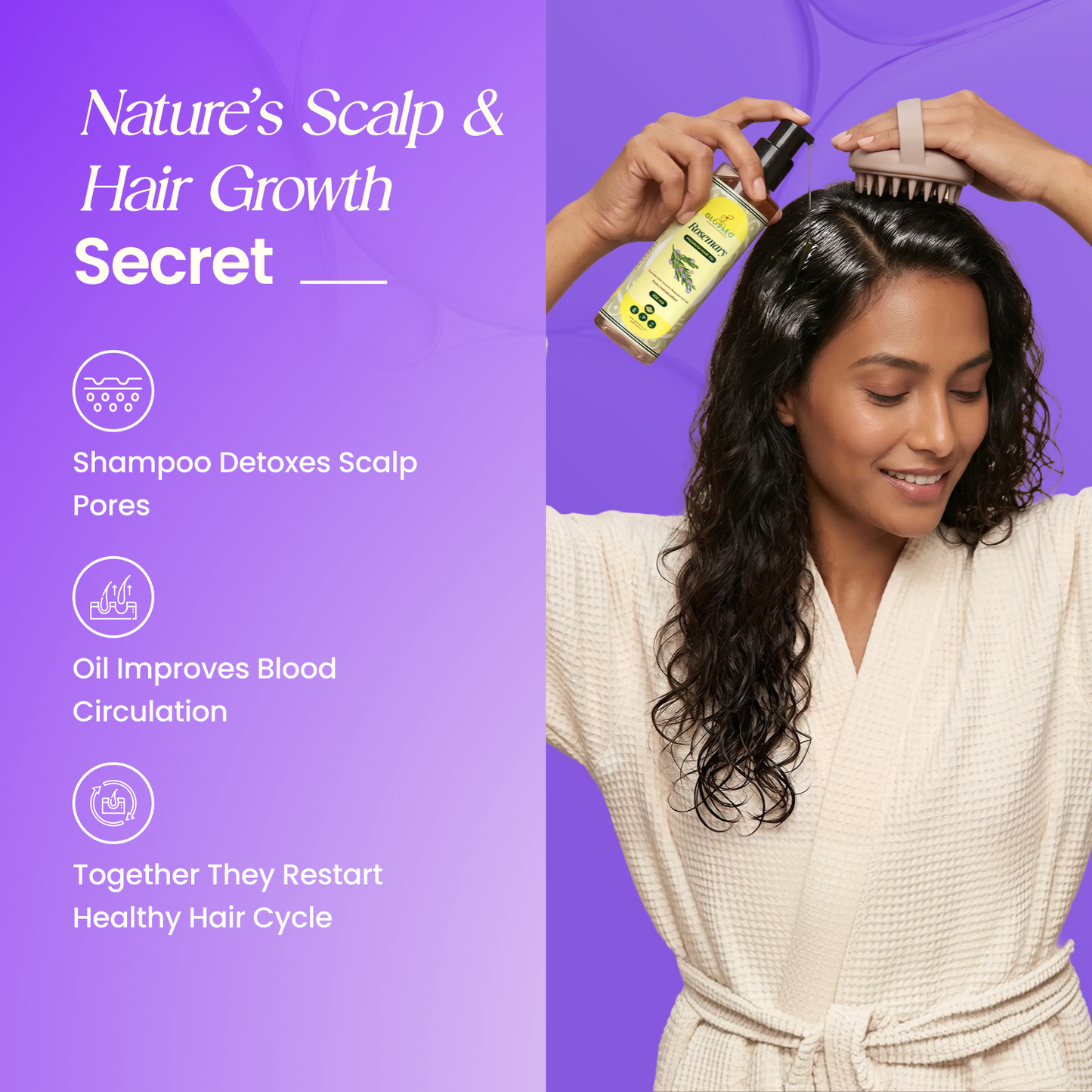 Hair Oil + Shampoo(100 ml + 200 ml)