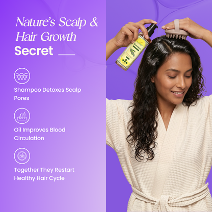 Hair Oil + Shampoo(100 ml + 200 ml)