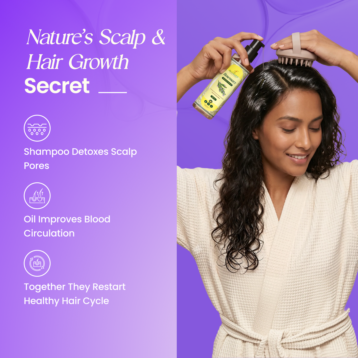 Hair Oil + Shampoo (200 ml + 200 ml)