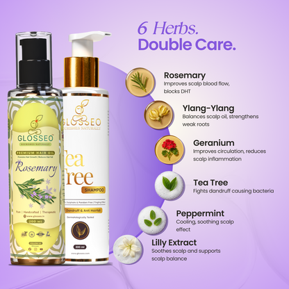 Hair Oil + Shampoo (200 ml + 200 ml)