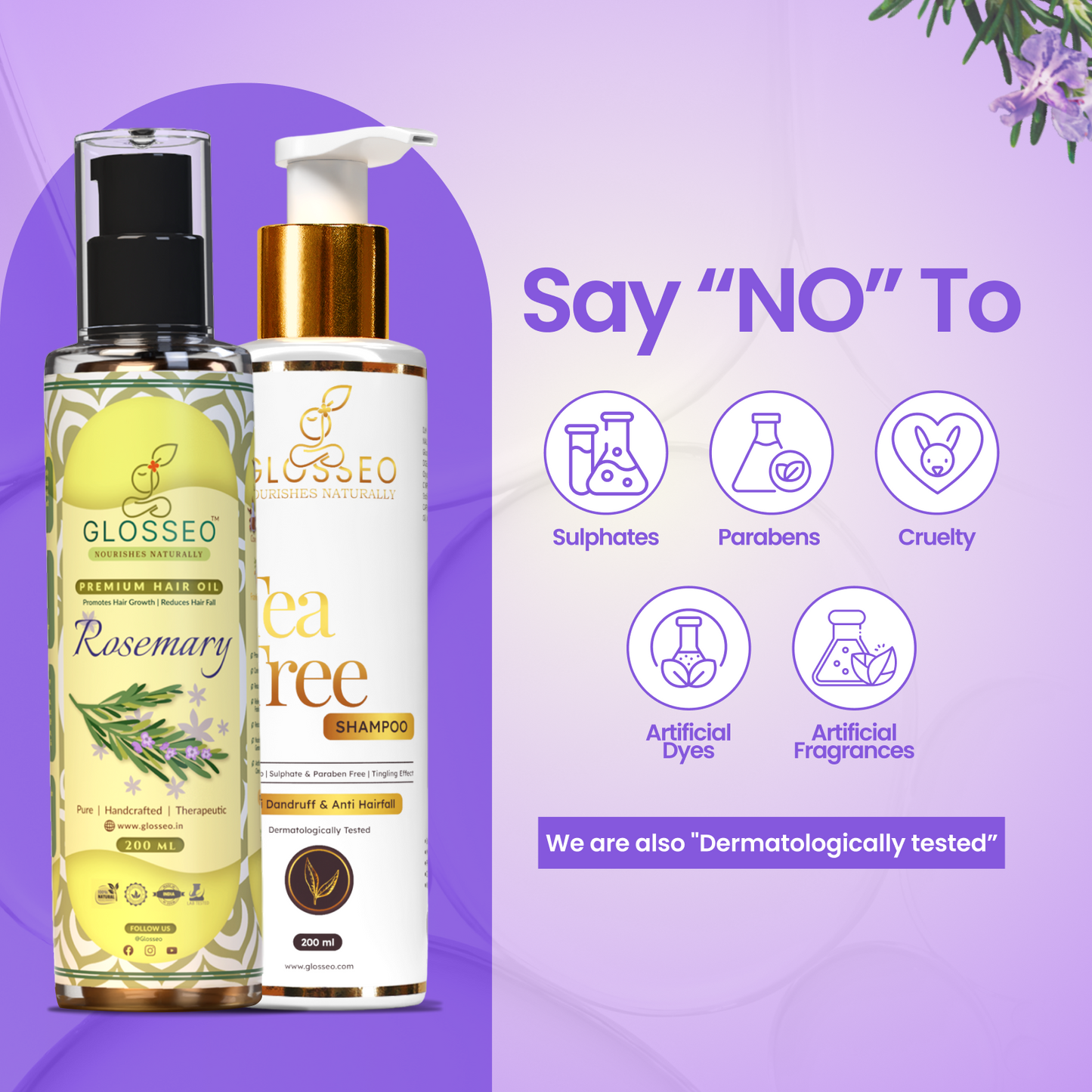 Hair Oil + Shampoo (200 ml + 200 ml)