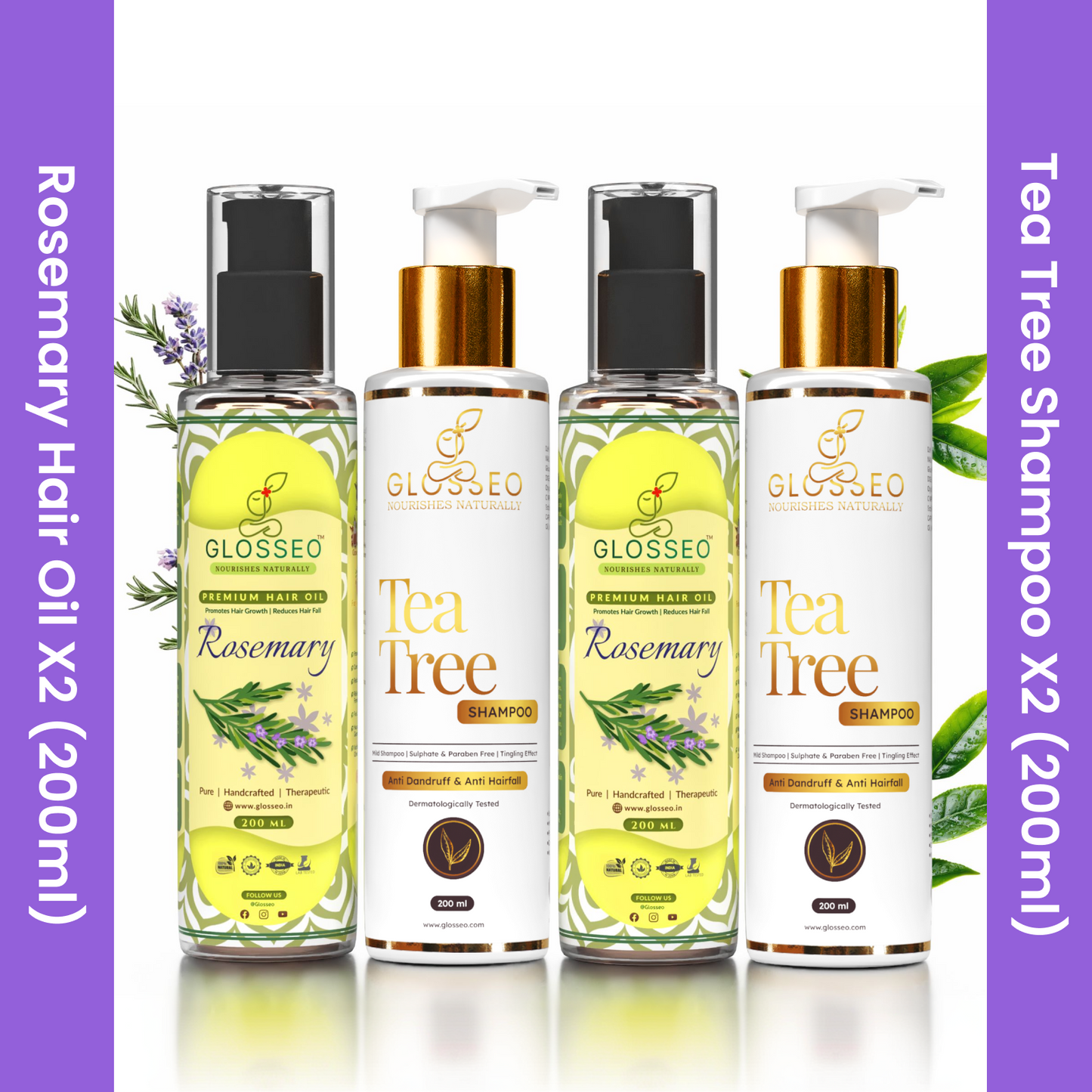 Hair Oil + Shampoo (200 ml + 200 ml)