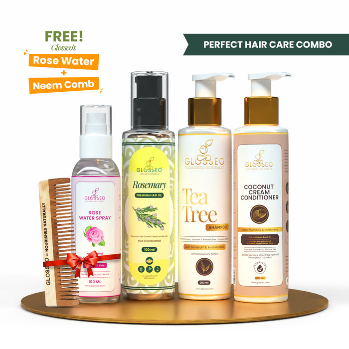 1 Hair Oil + 1 Shampoo + 1 Conditioner