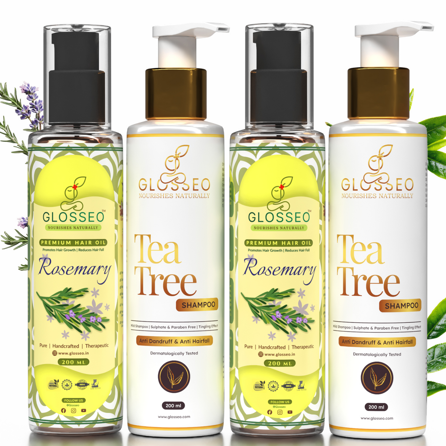Hair Oil + Shampoo (200 ml + 200 ml)