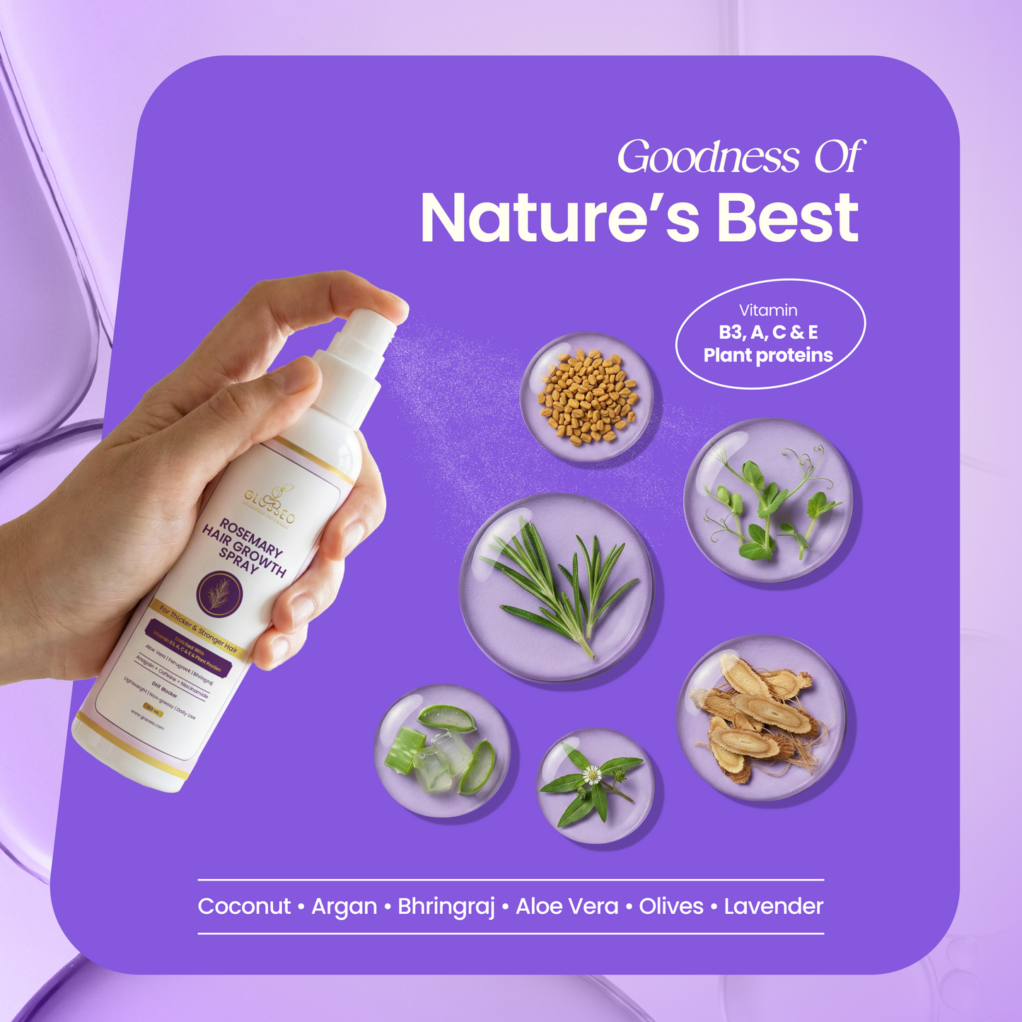 Rosemary Hair Growth Spray - 100 ml