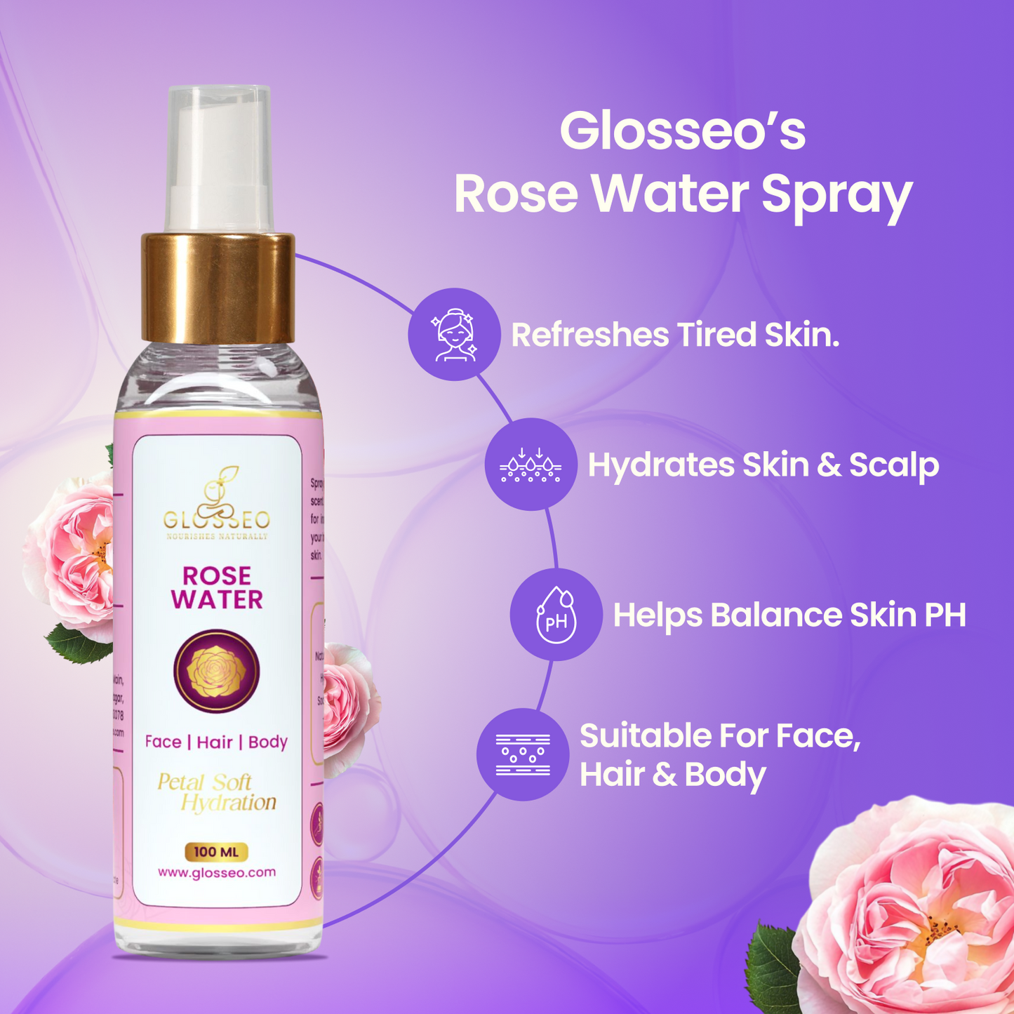 Rose Water Spray - 100 ml