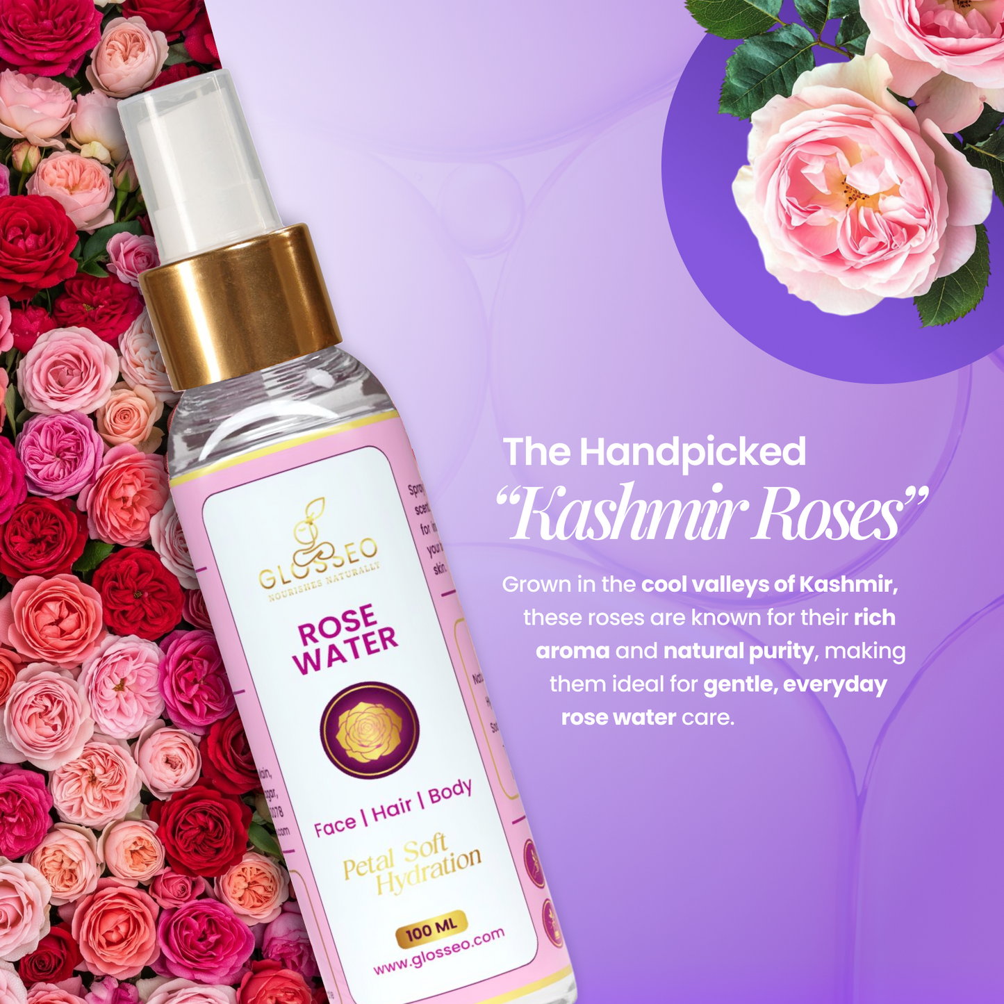 Rose Water Spray - 100 ml