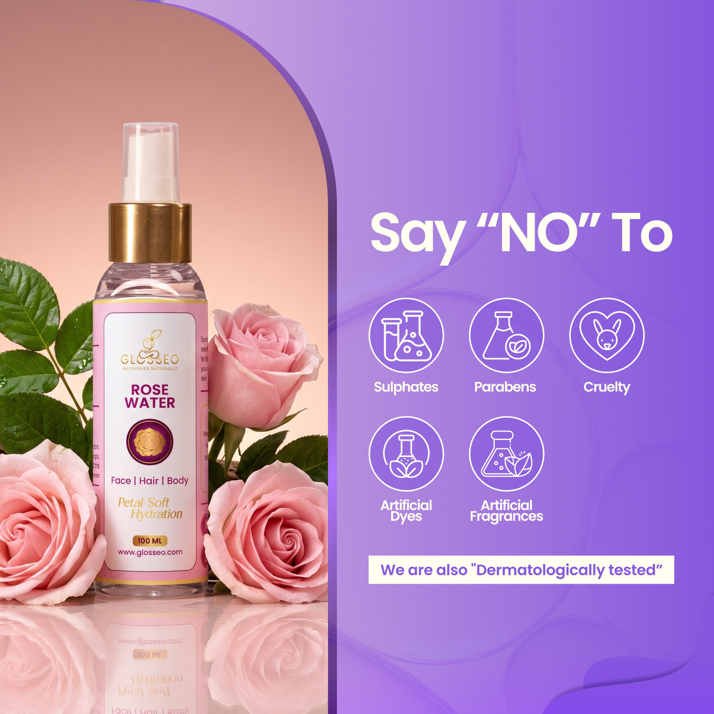 Rose Water Spray - 100 ml