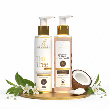 Tea Tree Shampoo + Coconut Cream Conditioner