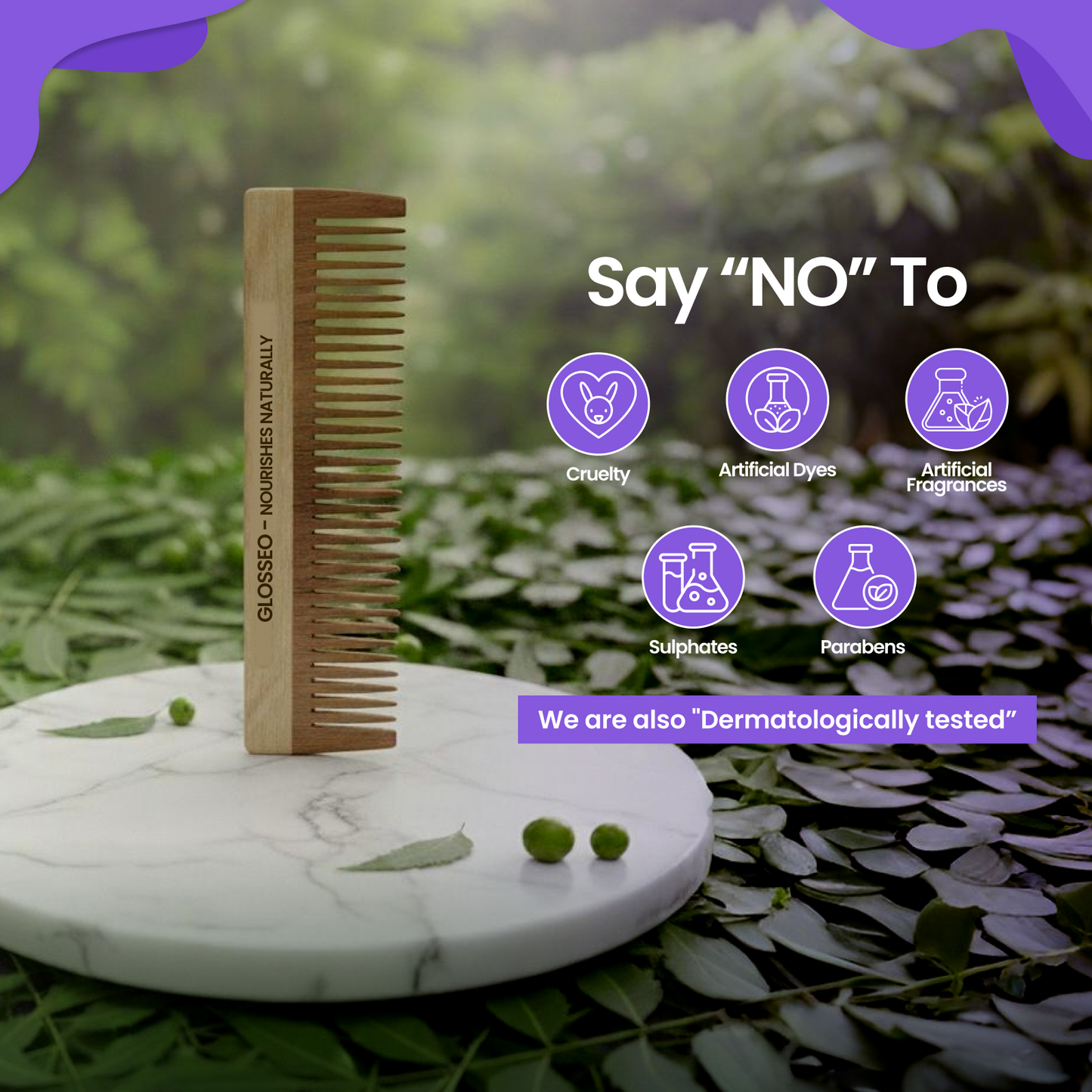 Wooden Neem Comb