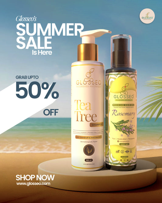 Rosemary Premium Hair Oil & Tea Tree Shampoo (Combo)