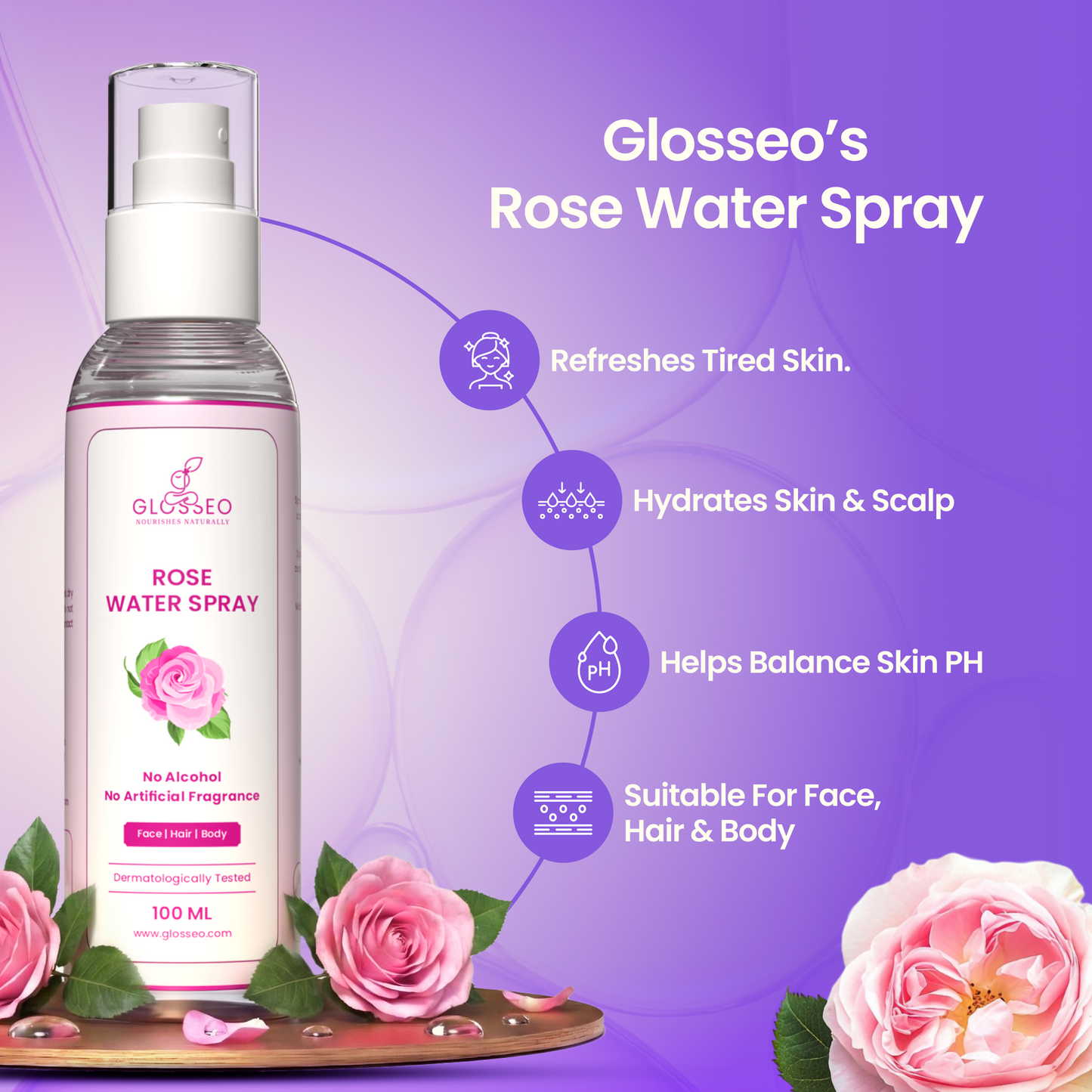 Rose Water Spray - 100 ml