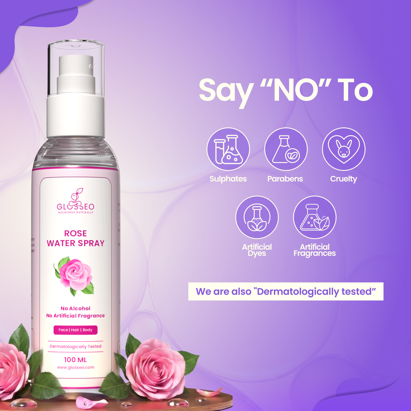 Rose Water Spray - 100 ml