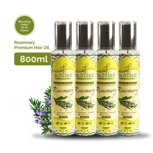 Rosemary premium hair oil (Family Combo) - GLOSSEO#