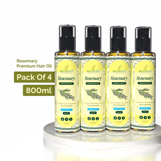 Rosemary premium hair oil (Family Combo) - GLOSSEO#