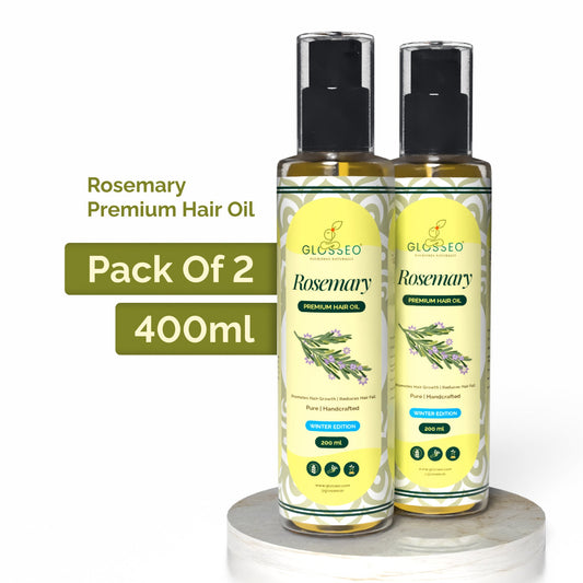 Rosemary premium hair oil (Mini Combo) - GLOSSEO#