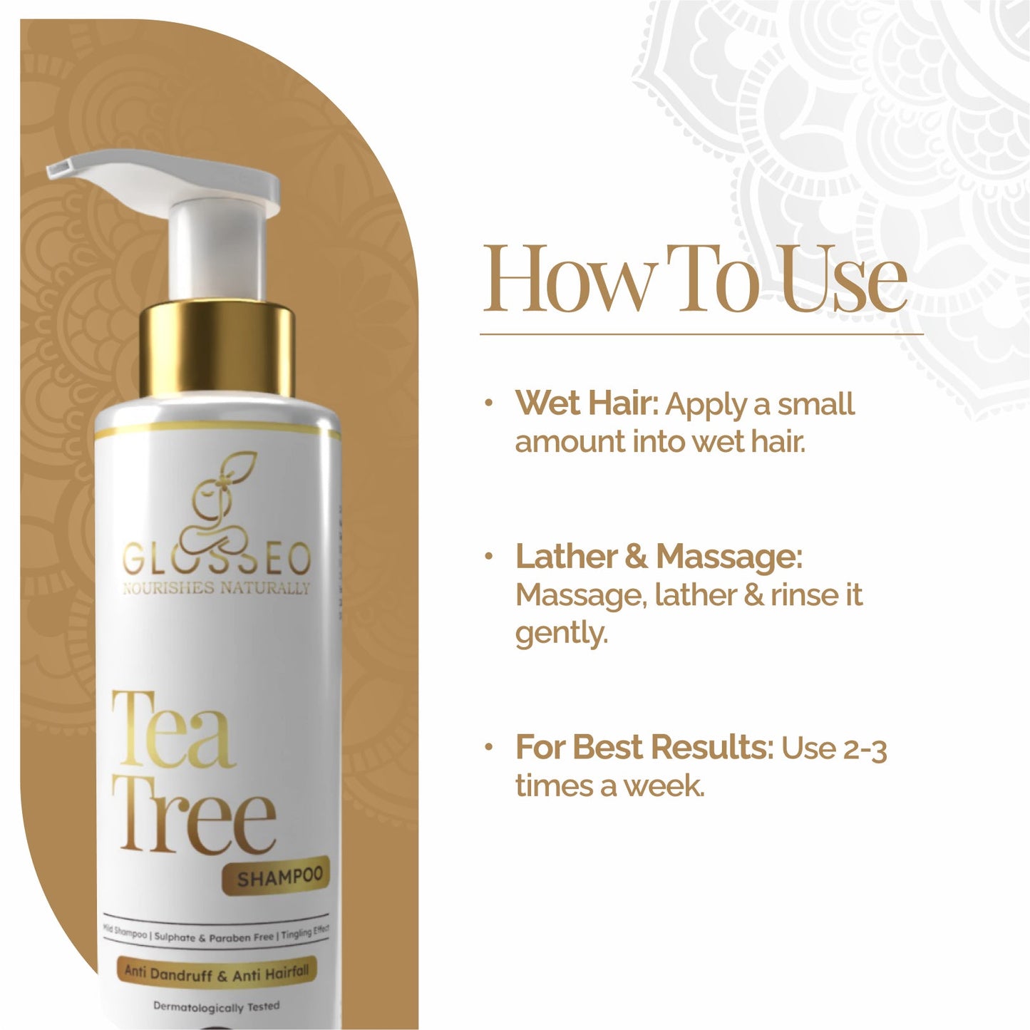 Tea Tree Shampoo - GLOSSEO#